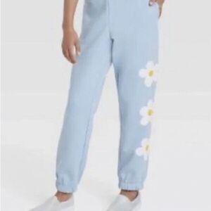 Cat & Jack Daisy Pocket Sweatpants Size 8